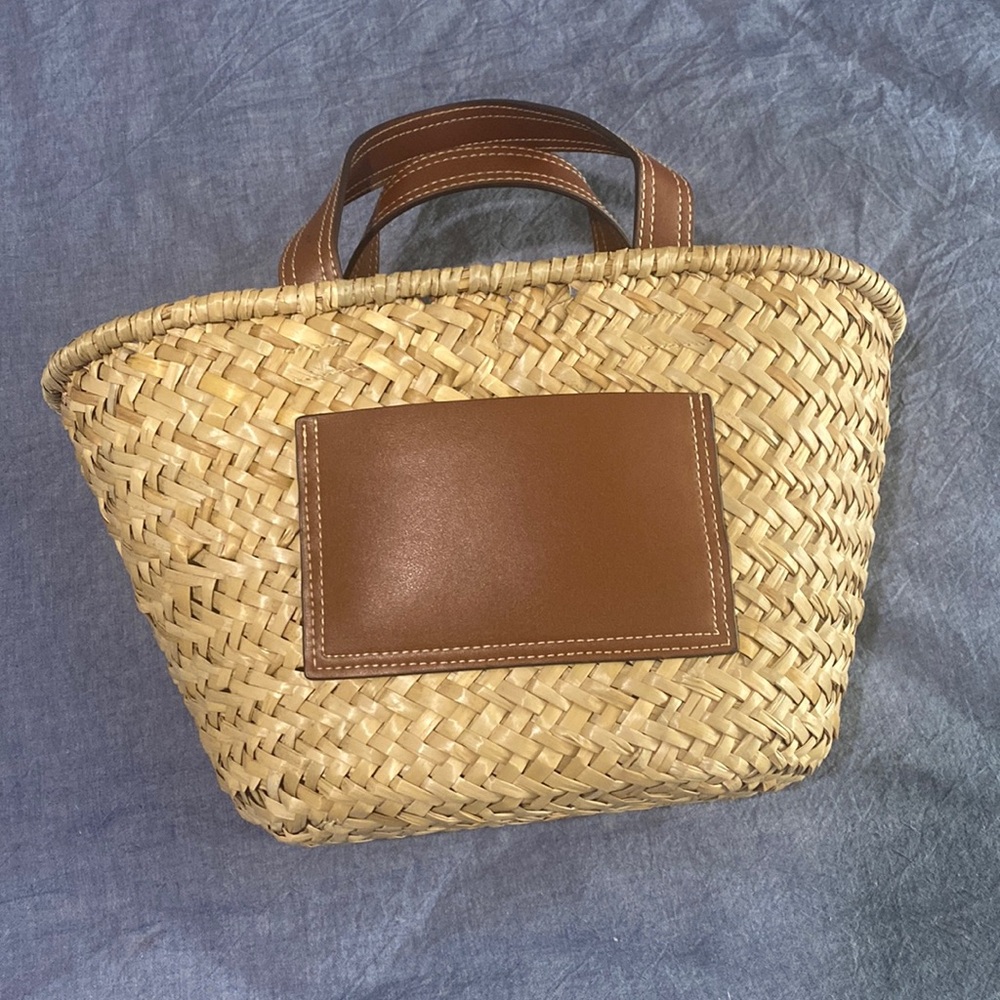 Mango Wicker Basket Bag